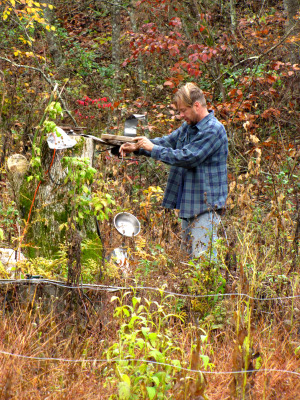 Homemade deer deterrent